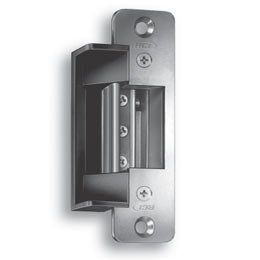 Rutherford Controls 7304-09 X 32D | Electric Strike, 4-7/8" Round Corner Faceplate, for 3/4" Projection Latches, 24 VDC