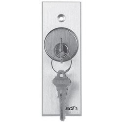 Rutherford Controls 960N-MO X 28 | Pushbutton Keyswitch, Tamper-Resistant, Momentary, Narrow, SPDT, No-Nc, 3 Ampere At 125 Volt DC
