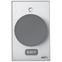 Rutherford Controls 990-RE-MA X 28 | Pushbutton, Tamper-Resistant, Oversized, Mushroom, Maintained, English, SPST