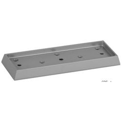 Rutherford Controls AH72 X 28 | Electromagnetic Lock Armature Plate Holder, Brushed Anodized Aluminum for 8372