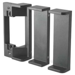 Rutherford Controls Internatio LEKS603 | Electric Strike Lip Bracket Extension Kit, Standard Profile, 3", Black