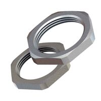SAB LME-20 | Lock Nut, Nickel-Plated Brass, M20×1.5 Thread