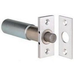 Security Door Controls 110IV | Electric Bolt Lock, Fail Safe, 12/24 Volt Dc, 1/2" Bolt Diameter, 1/2" Bolt Throw, 1-1/4" W X 0.25" D X 2-3/4" H Faceplate, Anodized Aluminum, For 1-3/4" Frame