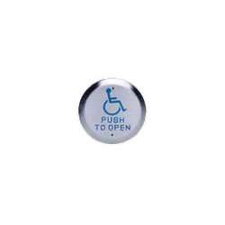 Security Door Controls 482A4RU Round Push Plate Switch Spdt