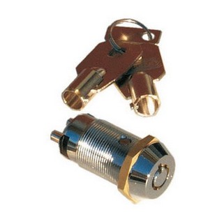 Seco-Larm Usa Inc SS-090-2H5 | SPST, Shunt-On/Off High-Security Tubular Key Lock