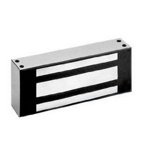 Securitron Magnalock Corp M62 | Electromagnetic Lock, 12/24 Vdc, 1200 Lb Load, Brushed Stainless Steel
