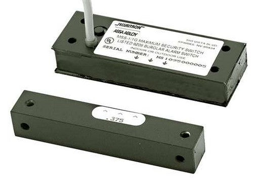Securitron Magnalock Corp MSS-1 | Security Switch, Spdt, Magnetic, High Security, 12/24 Volt Dc, 250/125 Milliampere Output, -40 To 150 Deg F, 4-1/4" L X 3/4" Depth X 1-1/2" H