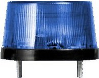 Speco Technologies SFB12 | Weatherproof Strobe Flasher, Blue