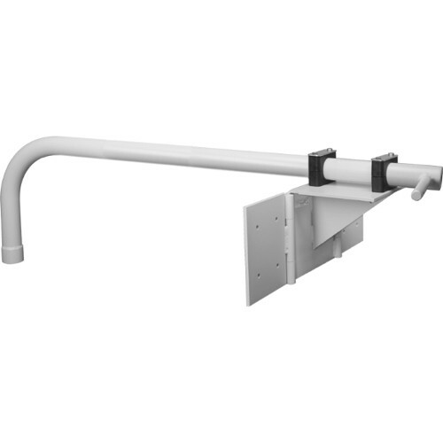 Pelco SP02-025 | Pole Mount for Camera Housing, Gray