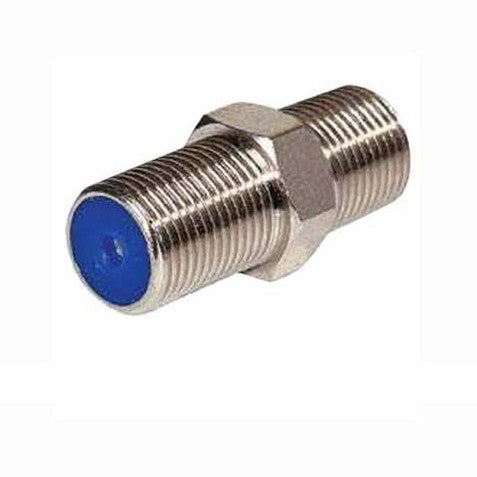 Steren 200-058 2.5 GHz F-81 Coupler 1" Long Barrel Splice Coaxial Cable