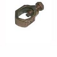 Steren 200-294 5/8" Acorn Ground Clamp BRASS Grounding Rod Clamp Outdoor Lightning Electrical Copper Grounding Wire Bonding for Satellite TV Aerial Antenna Protection