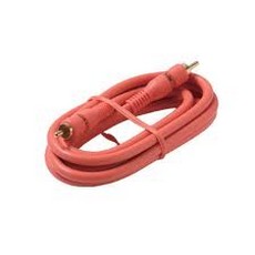 Steren 254-006OR | RCA S/PDIF Cable 6' FT Digital Interface Great Audio Performance File Transfer Convex Optical Lens for Optimum Performance Pro Grade Orange Cable with Gold Plate Connectors, Solid Copper Center Conductor