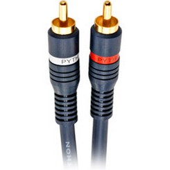 Steren 254-215BL 6 Ft Python Dual-Audio Cable