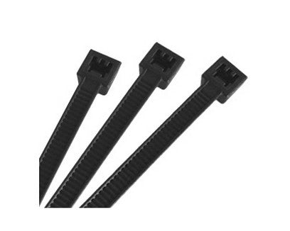 Steren 400-808BK | 8IN Cable Ties 100 Pcs Black