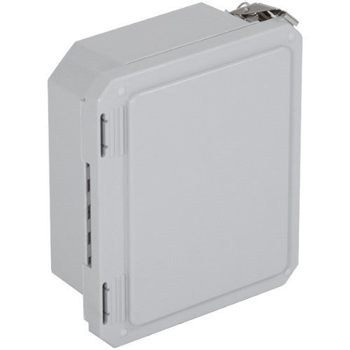 Safety Technology EF080604-O | EnviroArmour Fiberglass Enclosure, 8.77" H X 6.77" W X 4.06" D, White, Non-Returnable