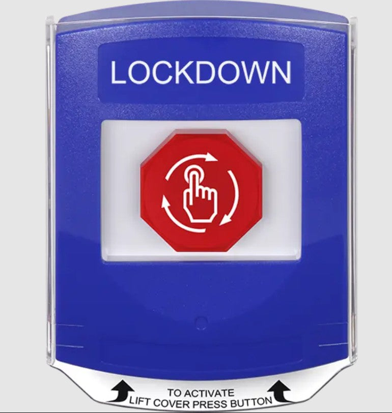Safety Technology G3A429LD-EN | G3 Multipurpose Push Button, Flush Mount with Sound, No Camera, Turn-to-Reset