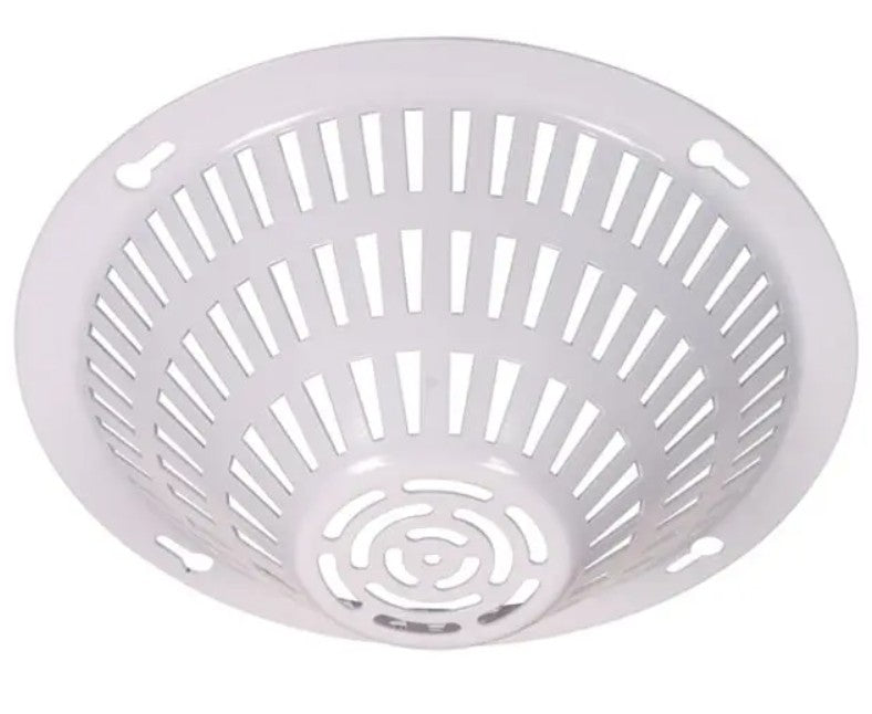 Safety Technology Intl. STI-8200-W | Smoke Detector Damage Stopper, Flush Mount - White Coated Steel