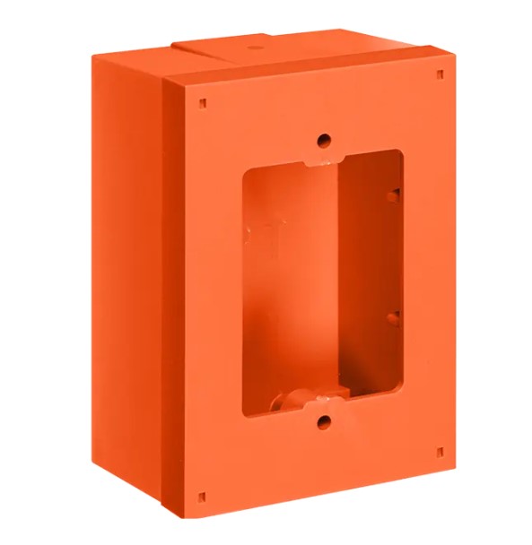 Safety Technology KIT-71101A-E | Orange Back Box and Spacer for Stopper Station