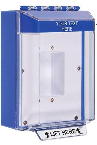 Safety Technology STI-14420C-B | Universal Stopper Low Profile Cover Enclosed Back Box