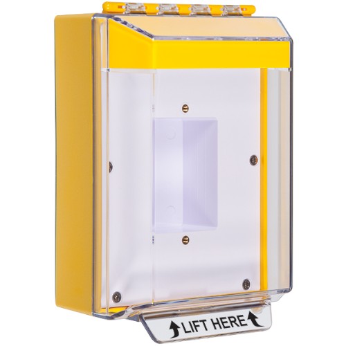 Safety Technology STI-14420N-Y | Universal Stopper Low Profile Cover Enclosed Back Box