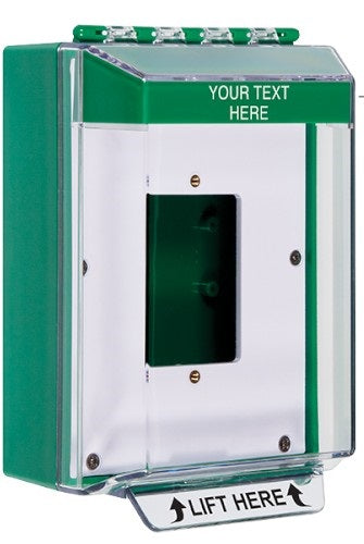 Safety Technology STI-14520C-G | Universal Stopper Low Profile Cover Enclosed Back Box