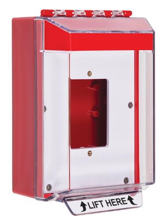 Safety Technology STI-14520NR | Universal Stopper Low Profile Cover Enclosed Back Box