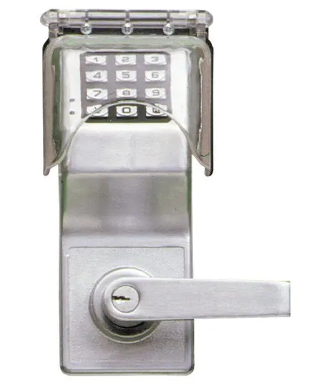 Safety Technology STI-6516 | Mini Bopper Stopper with Spring Loaded Hinge - Clear