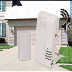Safety Technology STI-V34300 | Wireless Garage Sentry Alert with Voice Receiver