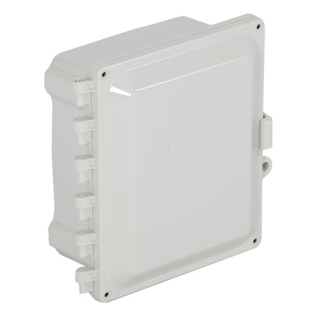 Safety Technology EP080605-O | Enviroarmour Polycarbonate Enclosure - 8" H X 6" W X 5" D - White - Non-Returnable