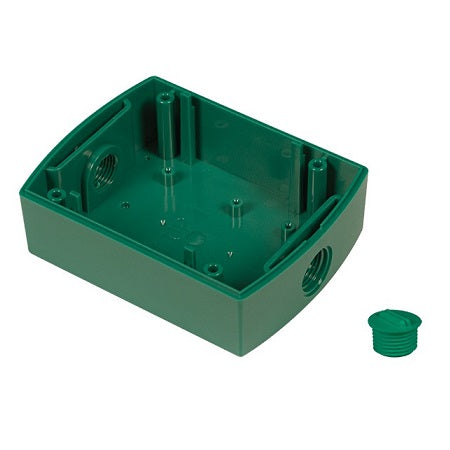 Safety Technology KIT-GLR-BB-1 | Green Glr Backbox Kit With 1/2" Npt Plug