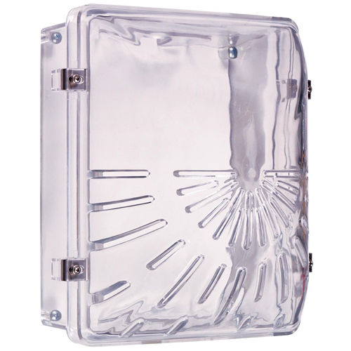 Safety Technology STI-1210D | Horn/Strobe Damage Stopper and Open Back Box with Conduit Knockout