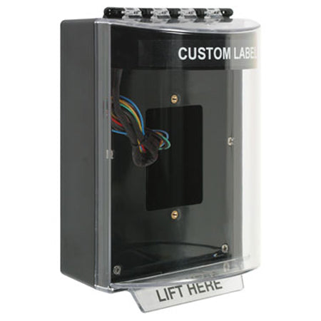 Safety Technology STI-13430C-K | Universal Stopper Dome Cover Enclosed Back Box