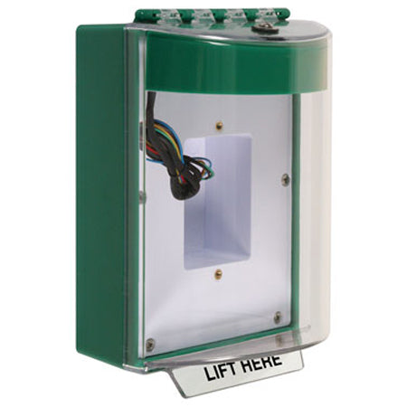 Safety Technology STI-13430N-G | Universal Stopper Dome Cover Enclosed Back Box