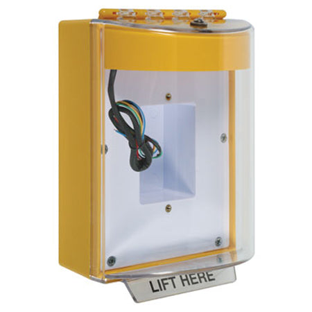 Safety Technology STI-13430N-Y | Universal Stopper Dome Cover Enclosed Back Box