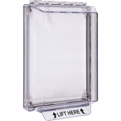 Safety Technology STI-14000NC | Universal Stopper Low Profile without Horn Housing, Flush, Clear