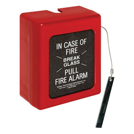 Safety Technology STI-4130 | Break Glass Stopper Large With Red Conduit Spacer