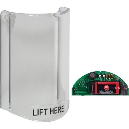 Safety Technology STI-6517A | Stopper Station Shield With Sound