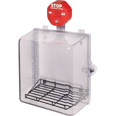 Safety Technology STI-7533MED | Polycarbonate Cabinet With Wire Shelf