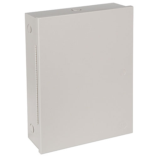 Safety Technology STI-EM111504 | Metal Protective Cabinet 11 in H x 15 in W x 4 in D, Beige