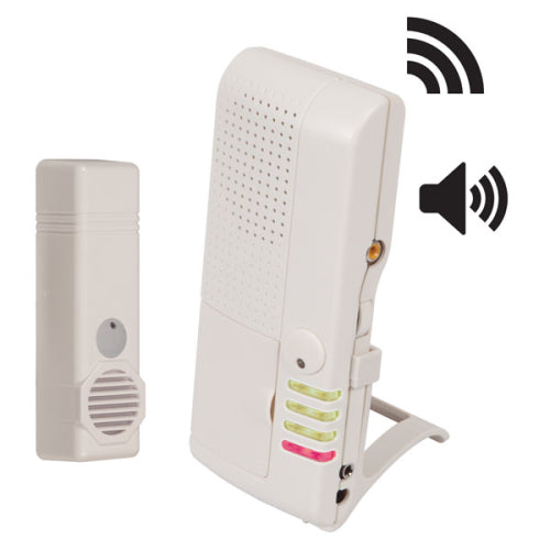 Safety Technology STI-V34500 | Wireless Pool Entrance Alert with 4 channel Voice Receiver