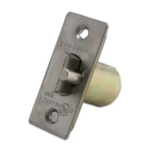 Sargent 05-2184 32D | Cylindrical Lever Lock Latch Assembly, 2-3/8" Backset, Satin Stainless Steel, for 6500 Series