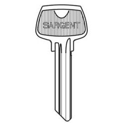 Sargent 270LN | Cylinder Lock Key Blank, 5-Pin, LN Keyway, for L Series Keyway