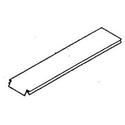 Sargent 68-0550 3 | Exit Device Mounting Rail Insert, E, 24 to 32" Width, for 30 Series Exit Device