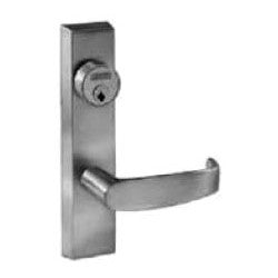 Sargent 743-8 ETL 26D RR | Exit Device Trim, Freewheeling, Right Hand Reverse, ET Lever, Satin Chrome, for 8888 Exit Device