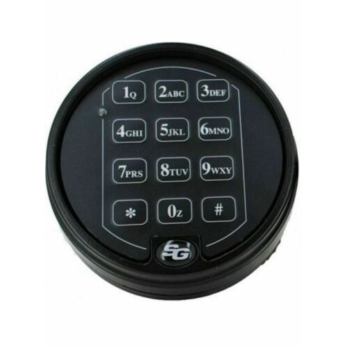 Sargent And Greenleaf Inc 6120-014 | Keypad, Black, For Use With 6120, 6124 and Titan PivotBolt Locks