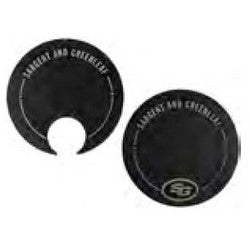 Sargent And Greenleaf Inc 7600-003 | Mechanical Safe Lock Dial Insert Self-Stick Metallic, with Cylinder Hole, for All Large Knob