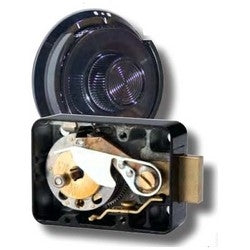 Sargent And Greenleaf Inc 8560-100 | Mechanical Safe Lock 3 Wheel 1R Black/White, with D054 Spy Proof Dial and Ring