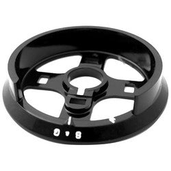 Sargent And Greenleaf Inc R162-002 | Mechanical Safe Lock Dial Ring Black and White with 4-Pin Tumbler Key Locking Cylinder, for 6630/6631/6651/6730/6731/6738/6741/6741 Series Lock