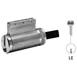 Sargent C480-2 15 LE 1-BIT | Door Lock Cylinder, 6-Pin, LE Keyway, Satin Nickel with (2) Nickel Silver Change Key