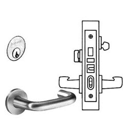 Sargent TR-8243 LNJ 10B | Rose/Lever Trim, Dwelling, US10B, For 8200L
